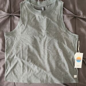Vuori Women's Charcoal Tank Top